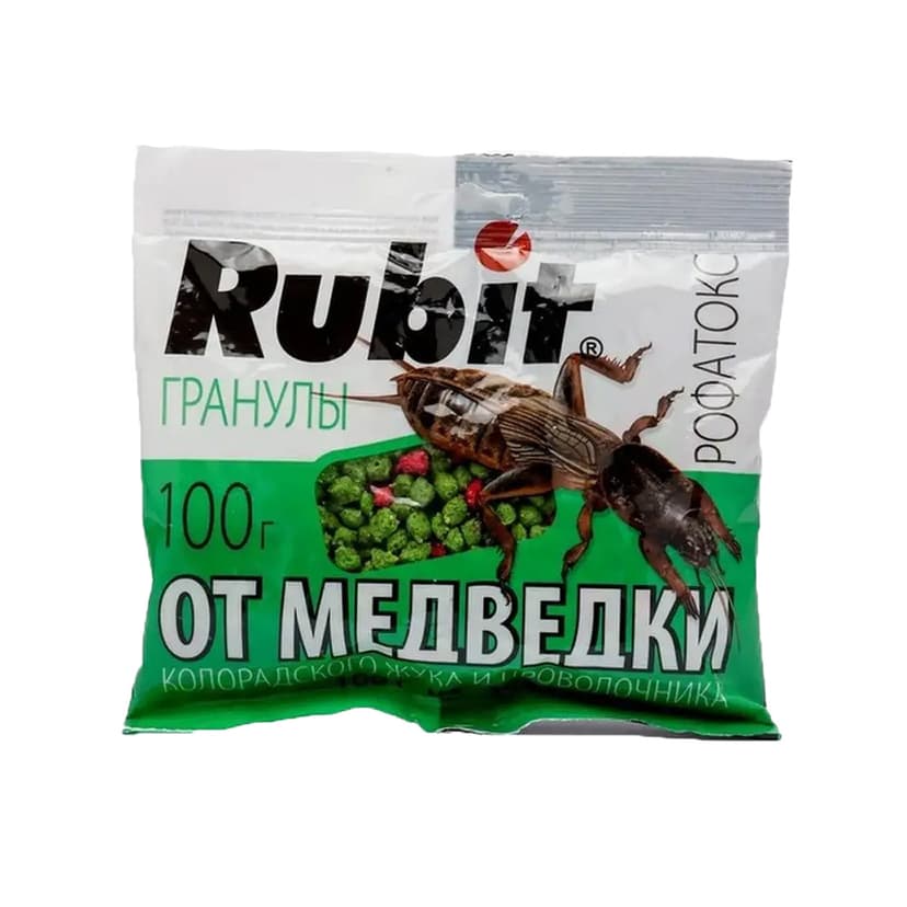 Рубит Рофатокс (от медведки, проволочника, колорадского жука)