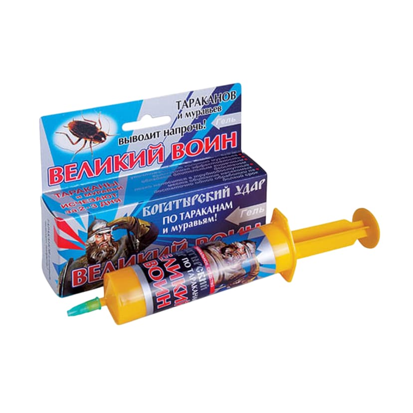 Великий Воин гель от тараканов