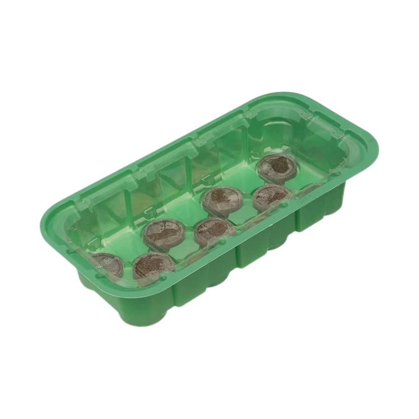 Минипарник с торфяными таблетками